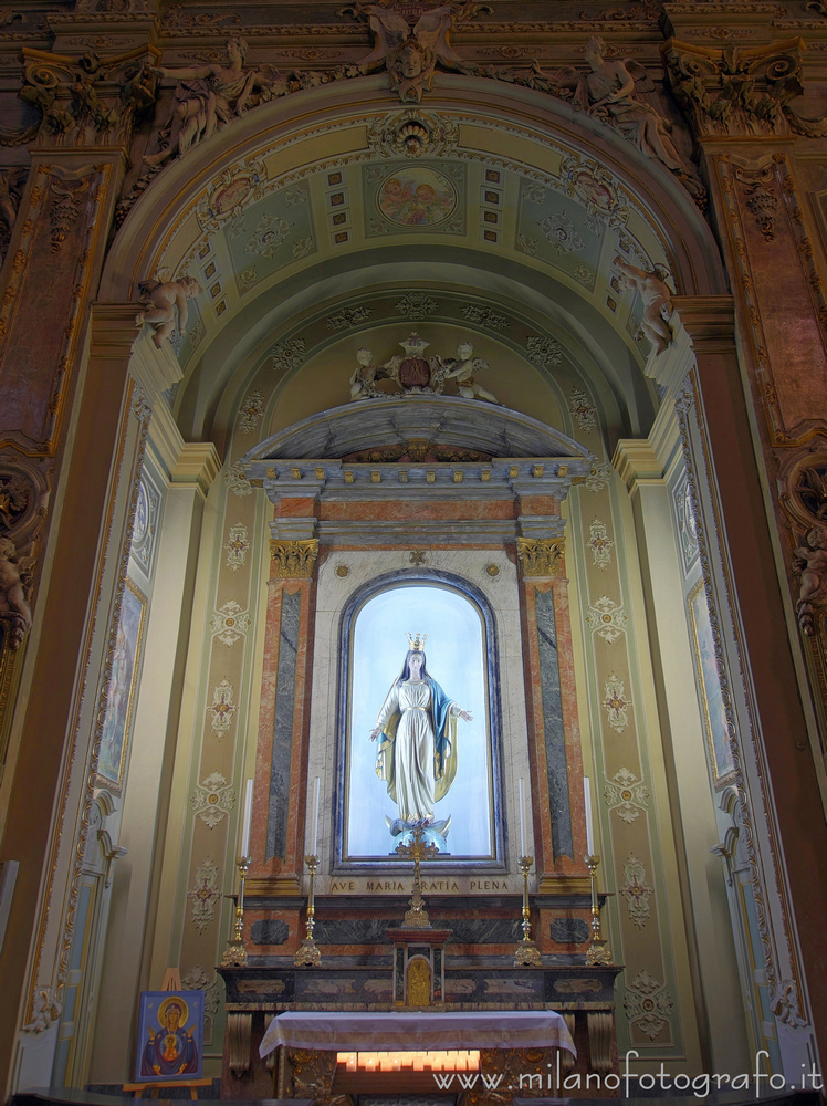 Fagnano Olona (Varese, Italy) - Chapel of the Blessed Immaculate Virgin in the Church of San Gaudenzio